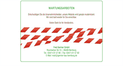 Desktop Screenshot of germer-bau-bernburg.de