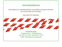 Tablet Screenshot of germer-bau-bernburg.de